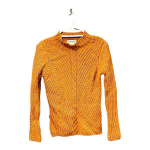 Guideboat Ply the Waters 100% Virgin Wool Sweater size small